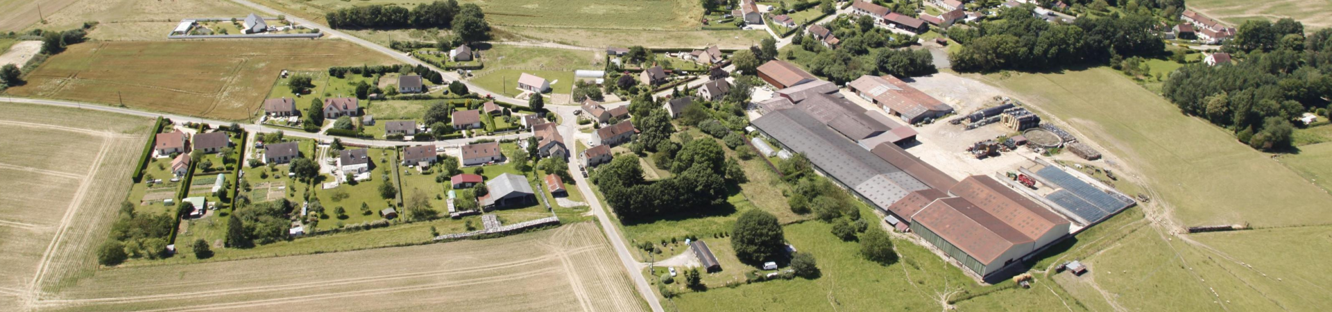 Viels Maisons vu du ciel